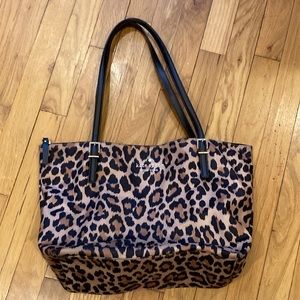 Kate Spade Leopard Tote
